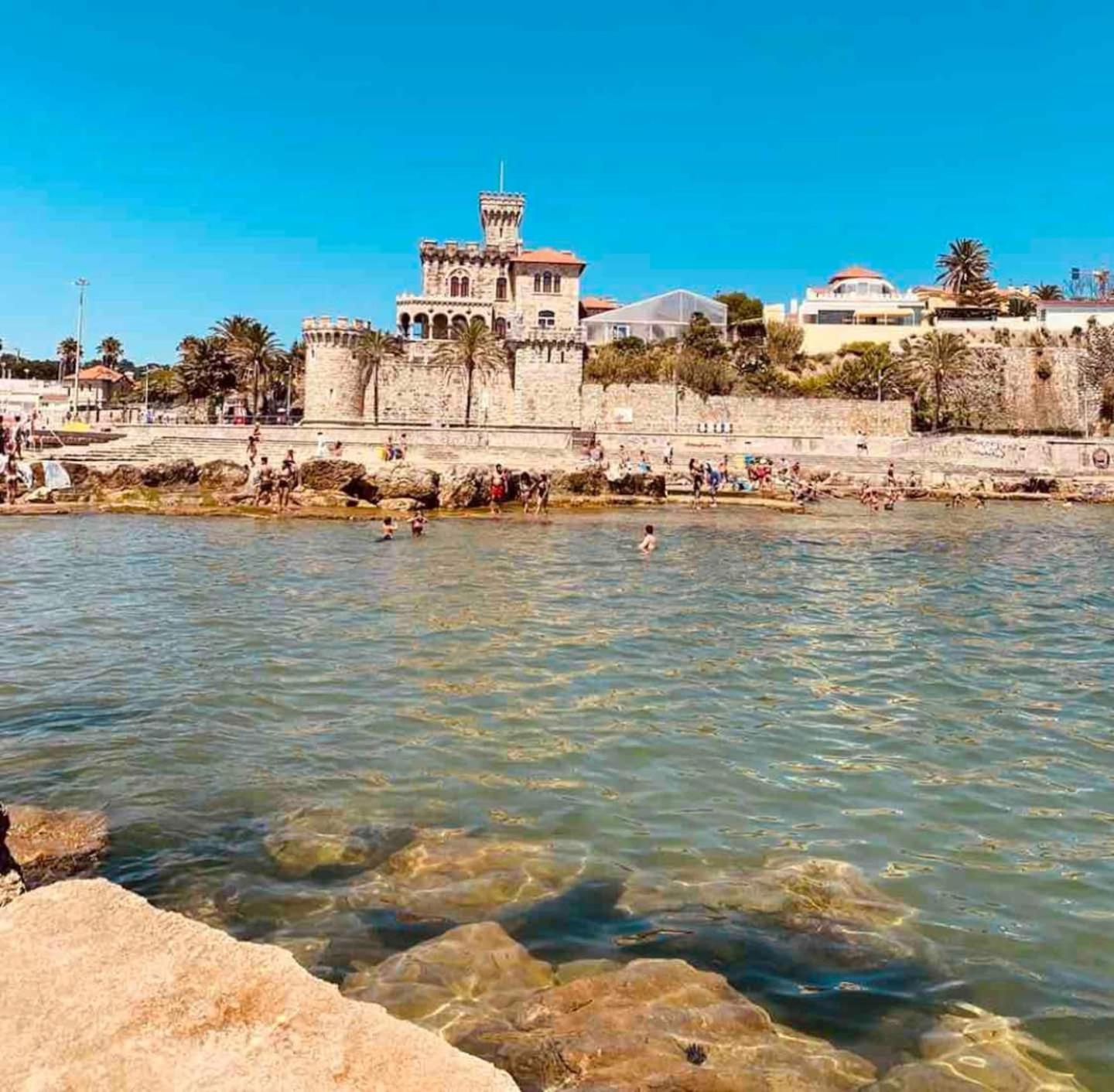 Sea View 2 Mins Walk To Beach And Estoril Casino エクステリア 写真